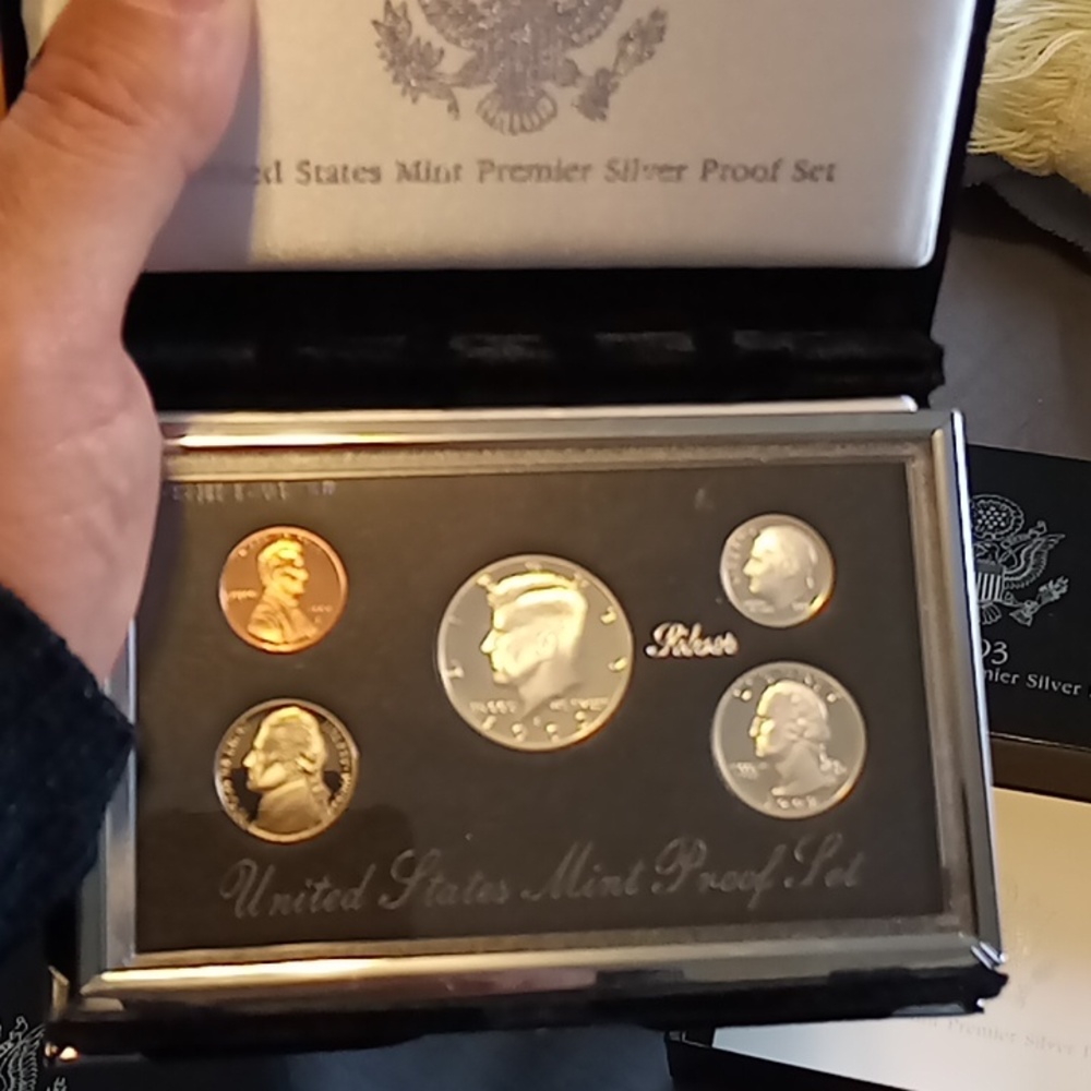 1993s Premier Silver Proof Set - image 1